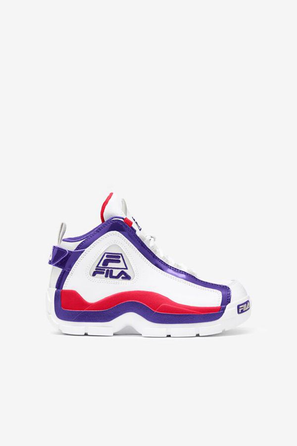 Zapatillas Fila Niños Blancas / Azules Oscuro - Grant Hill 2 - España 407259EIG